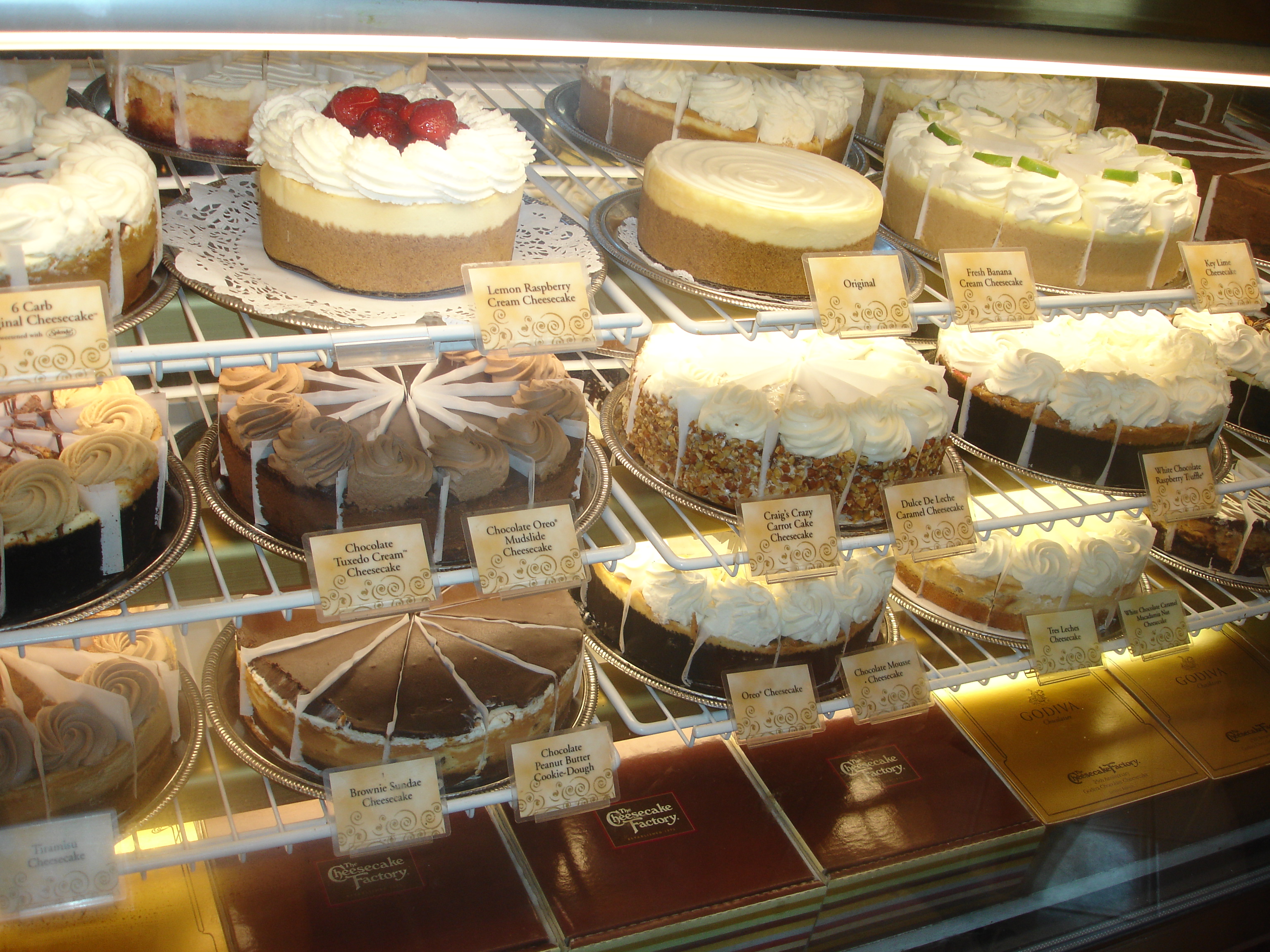 Cheescake Factory's Cheesecakes
