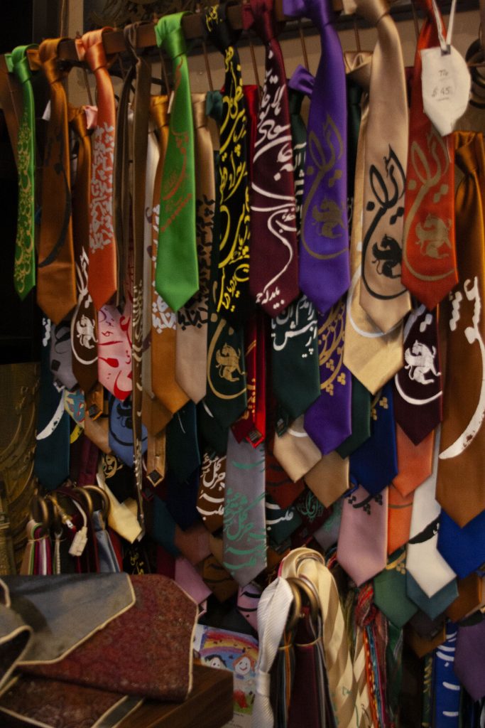 Walking into Gallery Eshgh on Westwood Blvd, visitors are greeted by vibrant colors and handcrafted art. From wood crafts to ceramic bowls, the gallery holds a beautiful variety of Persian art.