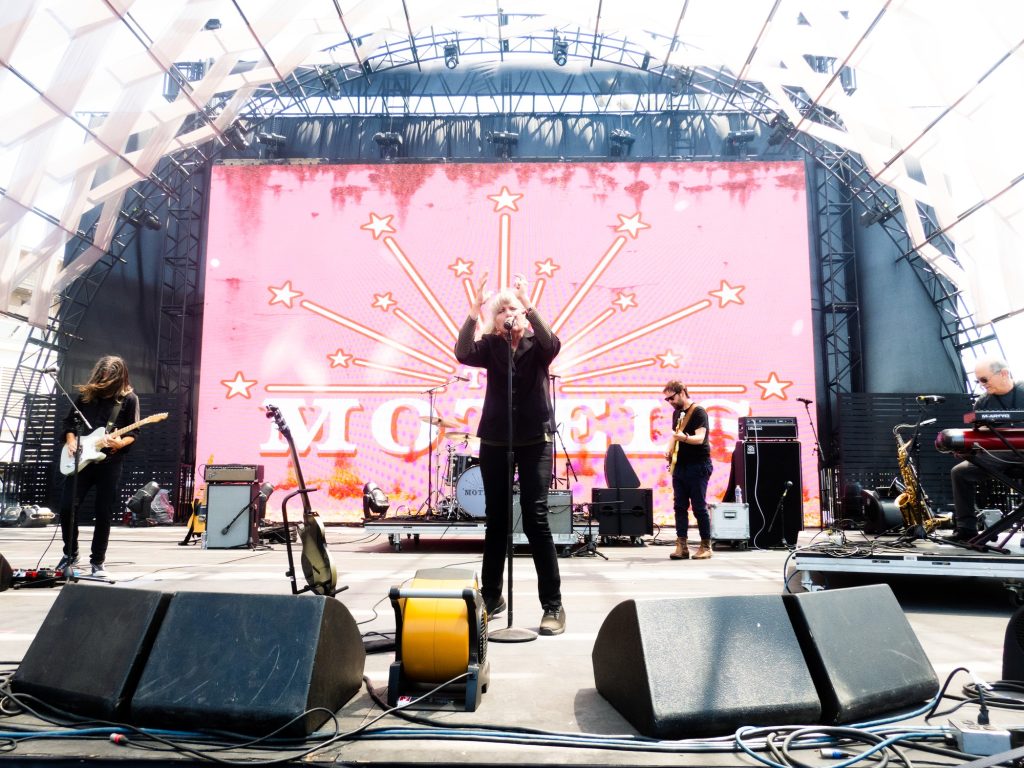 The Motels plays the Lost Boys stage at the Cruel World Festival. Photographed by Finn Martin/BruinLife