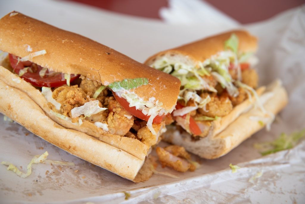 Lightly peppered and dressed generously, Guy's Po-Boys offers a standard Po-Boy that will surely satisfy your hankering. Photographed by Finn Martin/BruinLife.