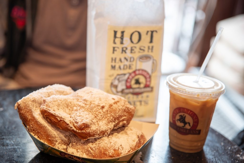 Crisped with a delicate shell and deliciously doughy on the inside, Cafe Beignet's beignets offer bites of sugary goodness. Photographed by Finn Martin/BruinLife.