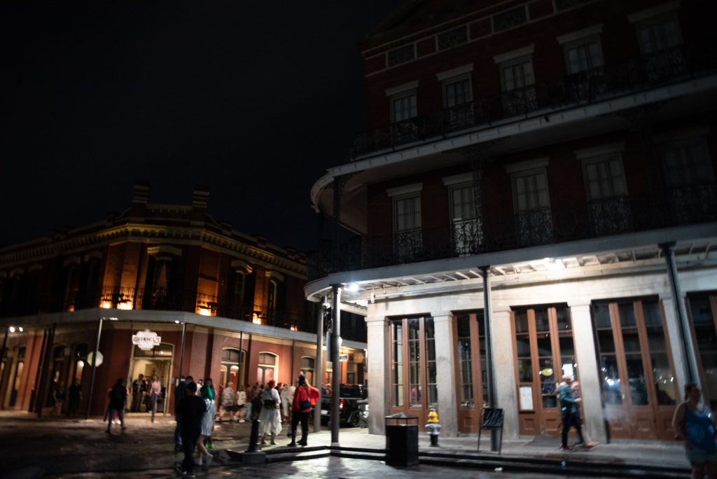 The first home in New Orleans, as it turns out, is also home to one of the city's oldest ghost tales. Explore this corner of Jackson Square to dine with a phantom. Photographed by Finn Martin/BruinLife.
