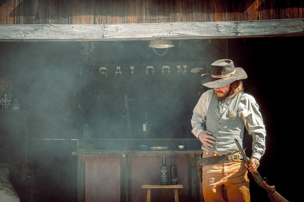 The Old Tombstone Western Theme Park offers several gunfight reenactments by an award winning acting troop. Many of these actors are U.S. military veterans. Photographed by Finn Martin/BruinLife.
