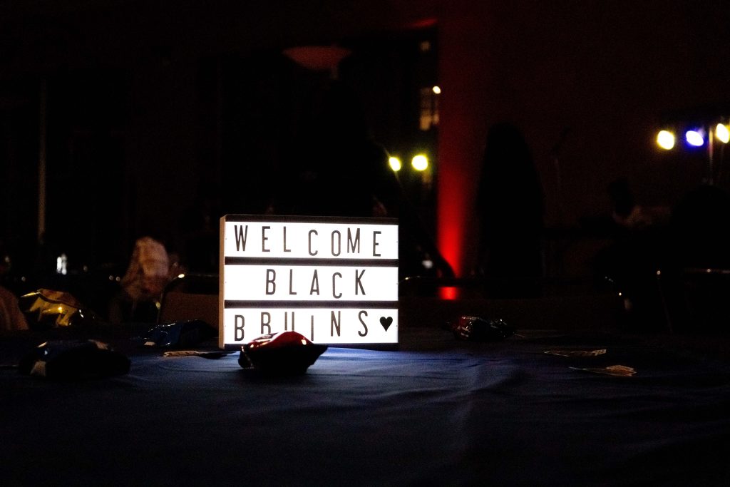 The Blackout event creates a welcoming environment for Black students. Photographed by Julia Gu/BruinLife.