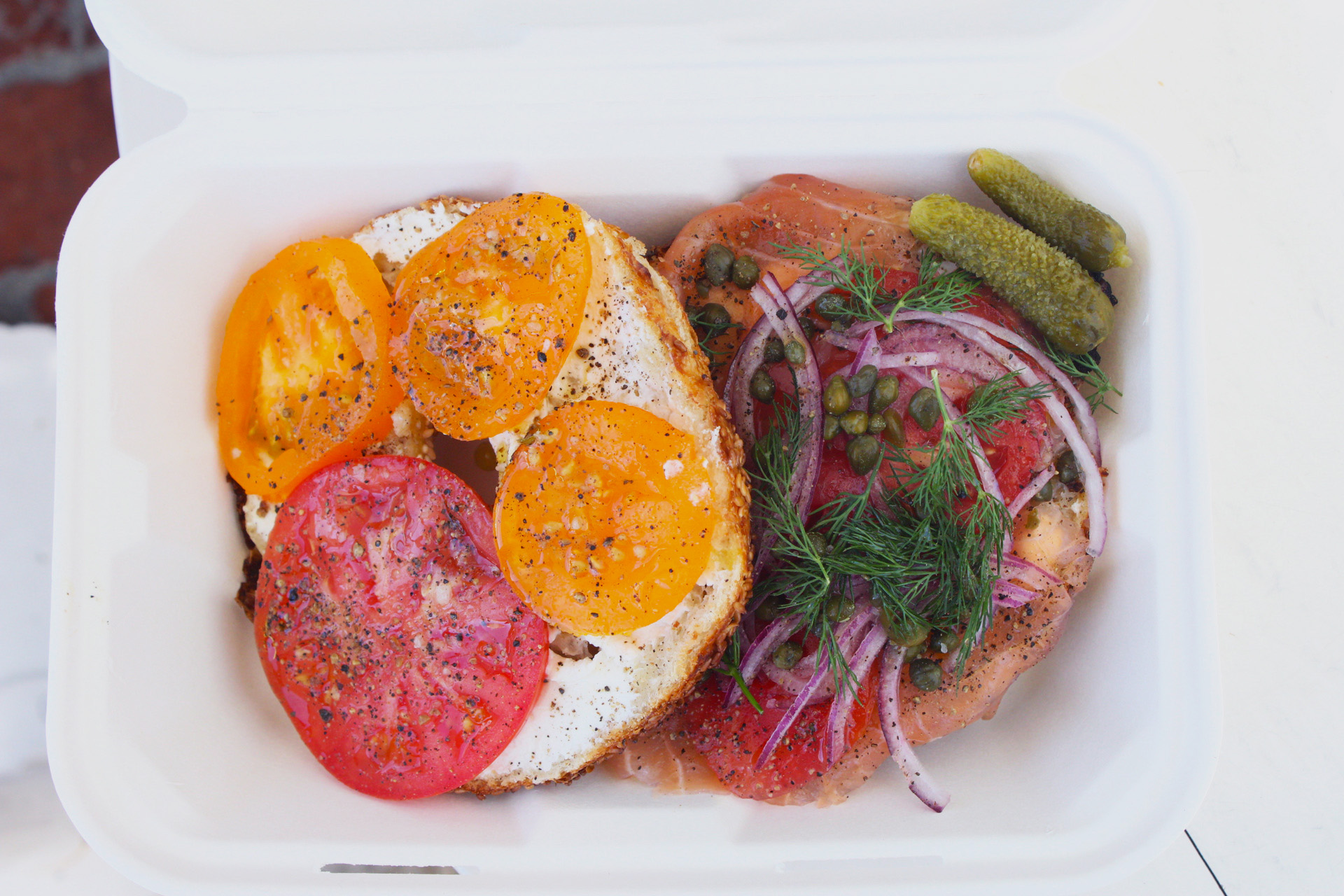 Courage Bagels – pretty looking, pretty tasty and pretty expensive