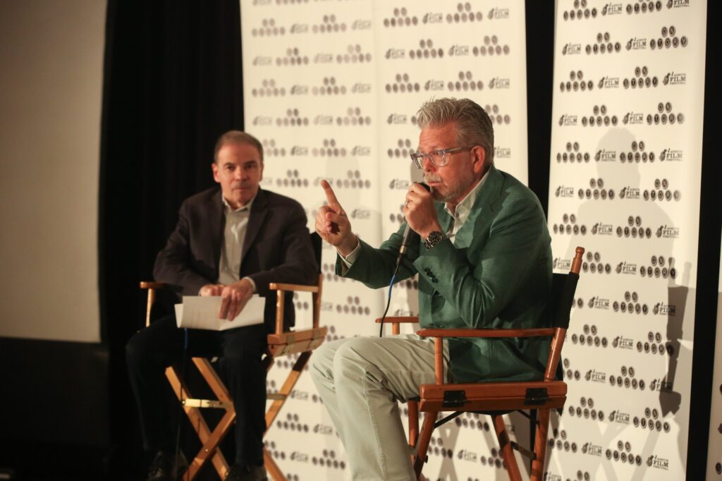 From shooting F-18 fighter jets to death defying motorcycle jumps, Christopher McQuarrie has truly done it all. Photo courtesy of Austin Film Festival.