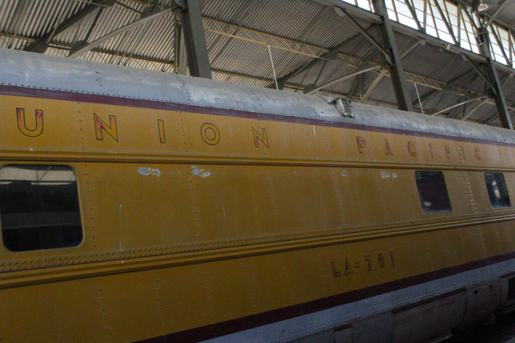 This Little Nugget that could can go from Chicago to LA in under 40 hours — one whole day quicker than the average train. Photo by Gavin Meichelbock/BruinLife.