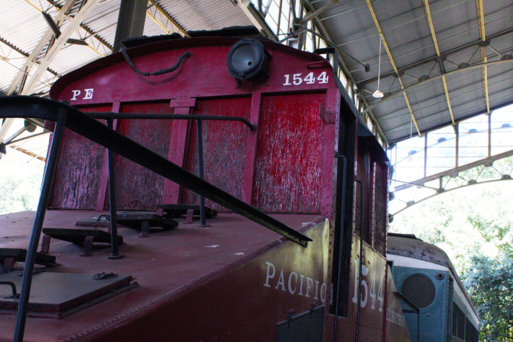 Due to the large amounts of electricity used to power Electra, other electric cars along the line would be forced to slow their roll. Photo by Gavin Meichelbock/BruinLife.