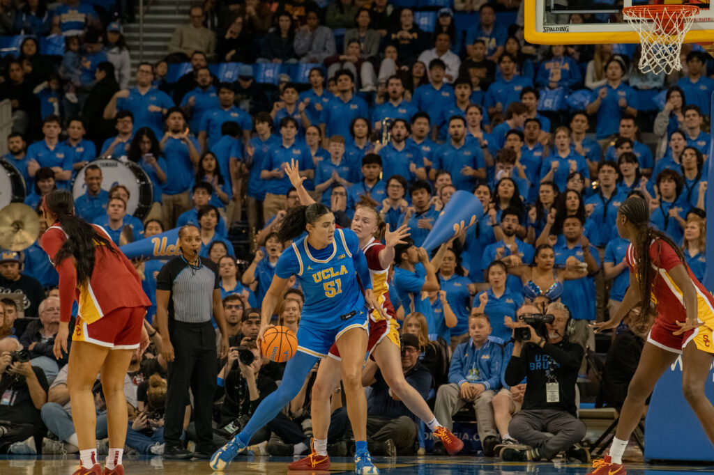 Regan Rhodes UCLA women’s basketball stomps rival USC in first matchup of the year ...