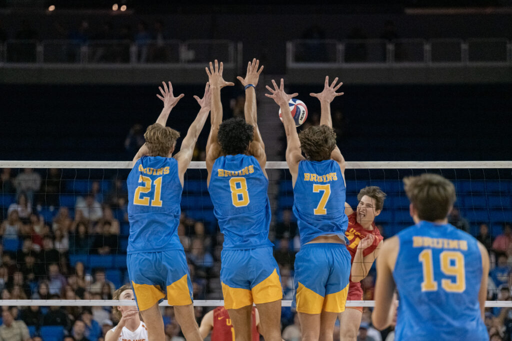 Regan Rhodes No. 1 UCLA men’s volleyball remains undefeated after back-to-back wins ...