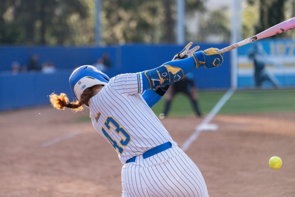 Regan Rhodes No. 5 UCLA softball falls to No. 11 Oregon in last regular-season ...